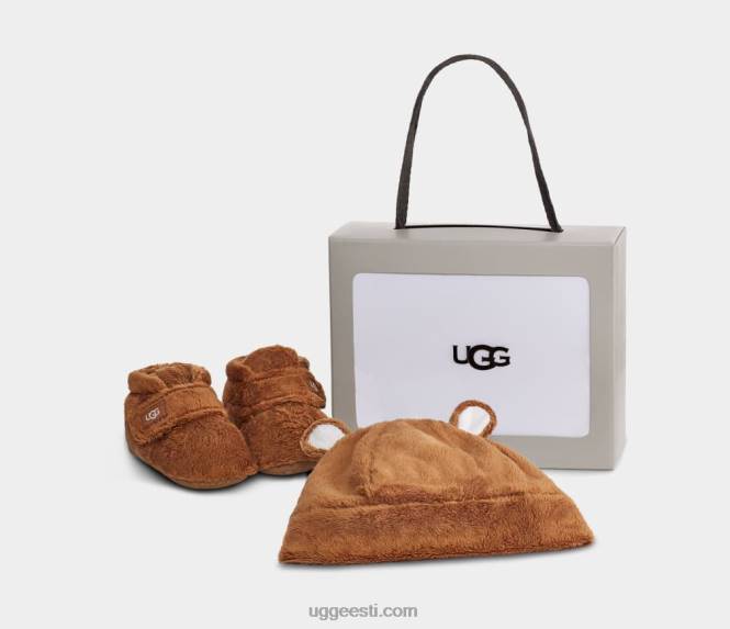 UGG beebi bixbee ja nokamüts PHPB2033 kastan