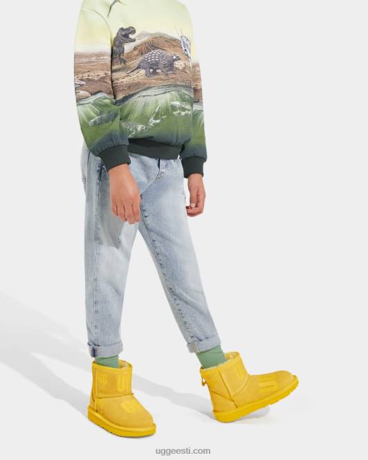 UGG lapsed klassikaline mini hajuv graafika PHPB2335 kanaarilind