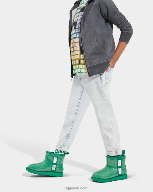 UGG lapsed klassikaline selge mini ii PHPB1751 smaragd roheline