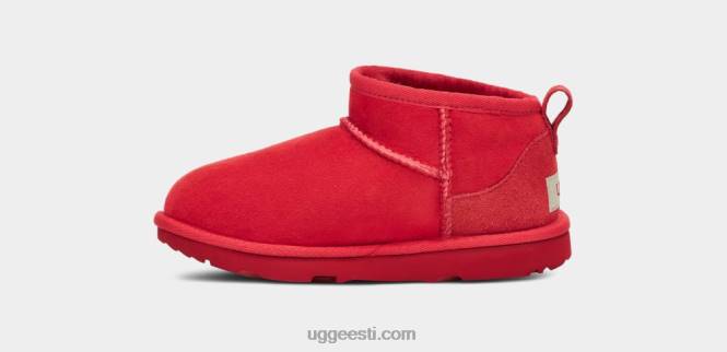 UGG lapsed klassikaline ultra mini PHPB1738 samba punane