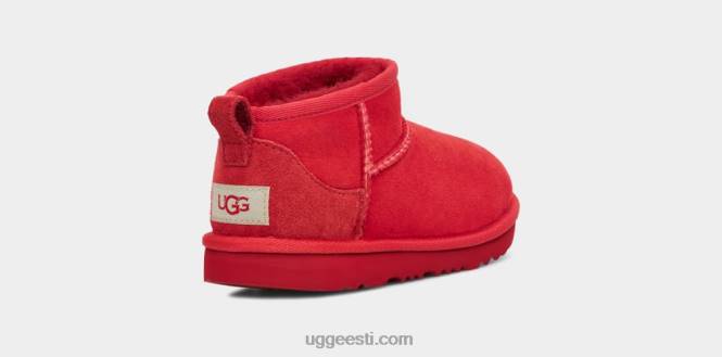 UGG lapsed klassikaline ultra mini PHPB1738 samba punane