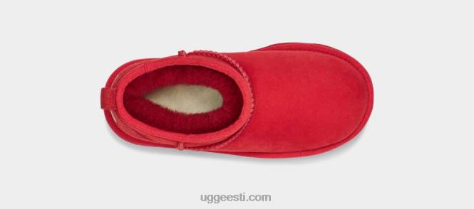 UGG lapsed klassikaline ultra mini PHPB1738 samba punane