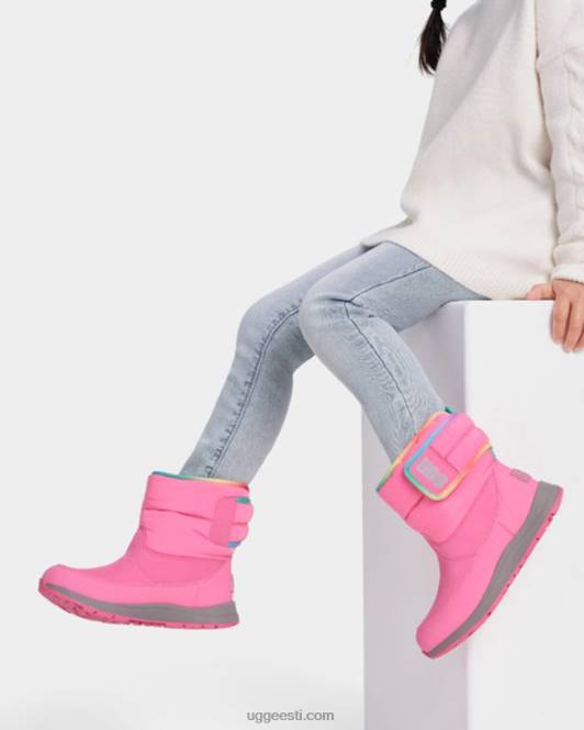 UGG lapsed toty ilm vikerkaar PHPB261 roosa roos/vikerkaar