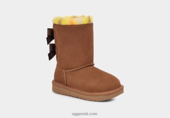 UGG väikelapsed bailey bow ruuduline punk PHPB1985 kastan