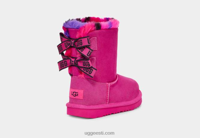 UGG väikelapsed bailey bow ruuduline punk PHPB2213 kiviroos