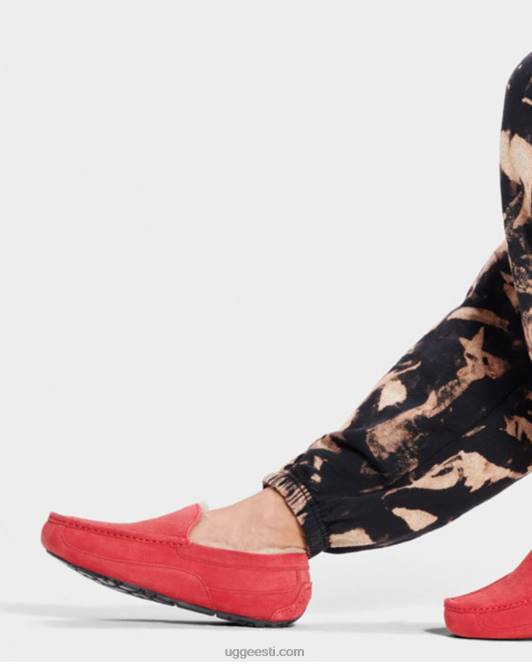 UGG mehed ascot suss PHPB1653 samba punane