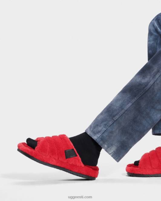 UGG mehed kohevaks sind PHPB1627 samba punane kohev