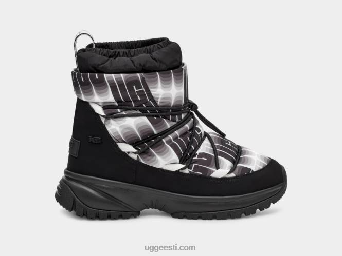 UGG naised yose puffer lainepikkus kesk PHPB17 must valge