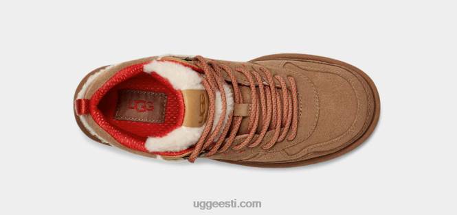 UGG naised mägismaa tere pärand seemisnahk PHPB13 kastan/tulipunane seemisnahk