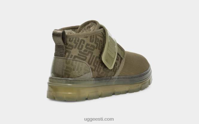 UGG naised neumel graafiline monogramm PHPB666 põletatud oliiv