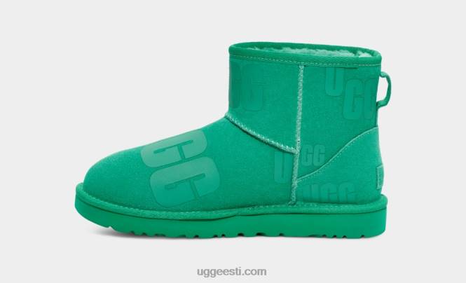 UGG naised klassikaline mini hajuv graafika PHPB49 smaragd roheline