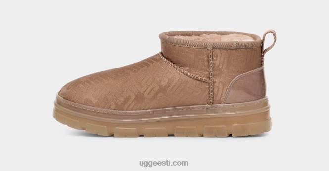 UGG naised klassikaline ultra mini monogramm PHPB2138 pruunikas hall