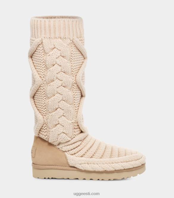 UGG naised klassikalised kõrged tursked kootud saapad PHPB760 loomulik