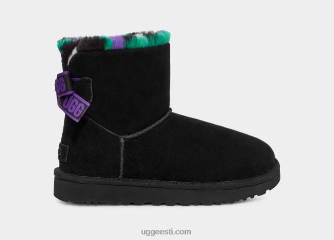 UGG naised mini Bailey vibu ruuduline punk PHPB860 must
