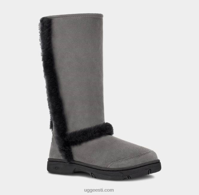 UGG naised päikesepaiste kõrge PHPB595 hall/must