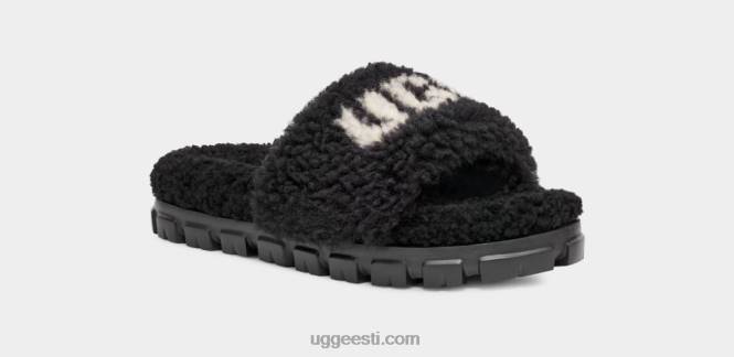 UGG naised cozetta lokkis graafika PHPB582 must