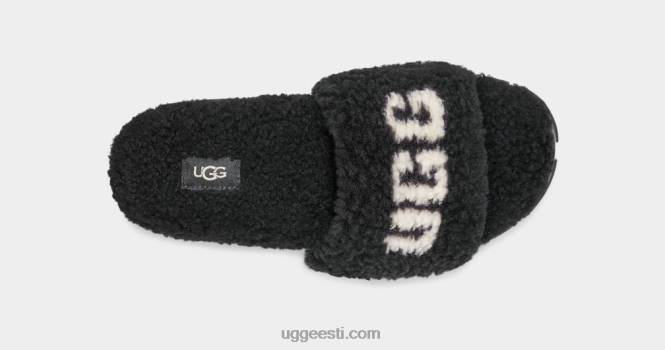 UGG naised cozetta lokkis graafika PHPB582 must