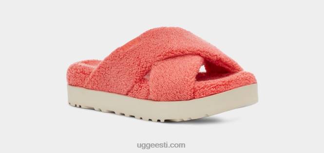 UGG naised fuzz suhkur frotee ristslaid PHPB821 virsiku õndsus
