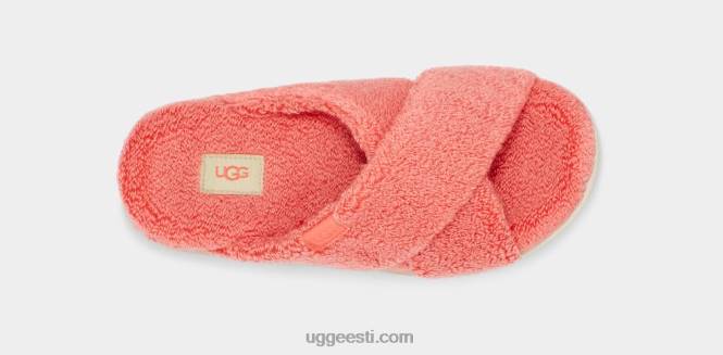 UGG naised fuzz suhkur frotee ristslaid PHPB821 virsiku õndsus