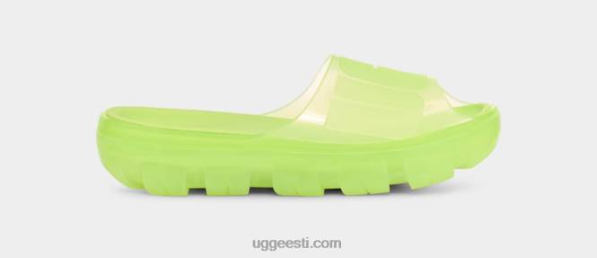 UGG naised jella selge slaid PHPB399 kahvatu chartreuse