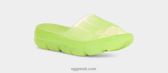 UGG naised jella selge slaid PHPB399 kahvatu chartreuse