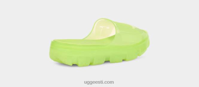 UGG naised jella selge slaid PHPB399 kahvatu chartreuse