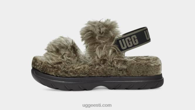 UGG naised kohev suhkru sandaal PHPB739 põletatud oliiv