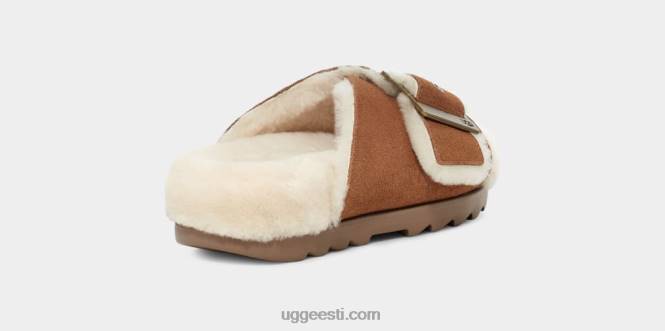 UGG naised lukk väljapoole PHPB788 kastani seemisnahk