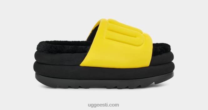 UGG naised maxi graafiline slaid PHPB757 kanaari/must