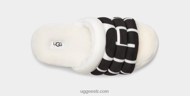 UGG naised maxi slide logo PHPB2140 valge