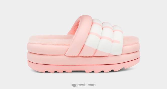 UGG naised maxi slide logo PHPB707 roosa kammkarp