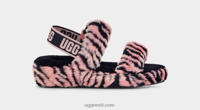 UGG naised oh jah tiigritrükk PHPB852 roosa kammkarp