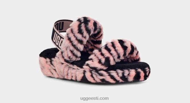 UGG naised oh jah tiigritrükk PHPB852 roosa kammkarp