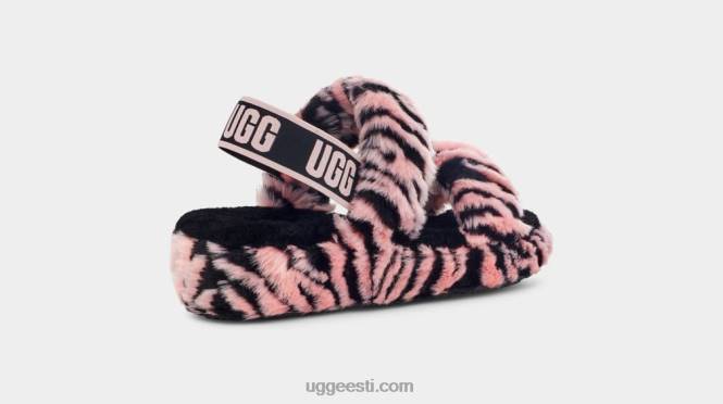 UGG naised oh jah tiigritrükk PHPB852 roosa kammkarp