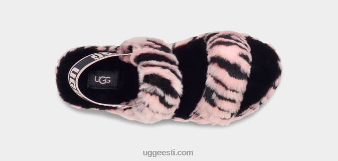 UGG naised oh jah tiigritrükk PHPB852 roosa kammkarp