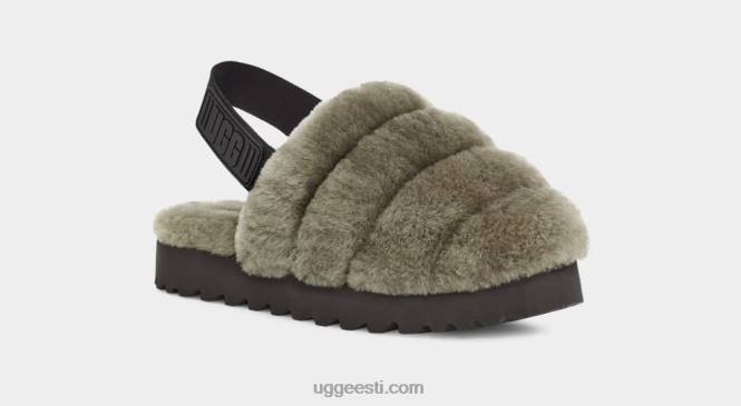 UGG naised super kohev suss PHPB801 põletatud oliiv