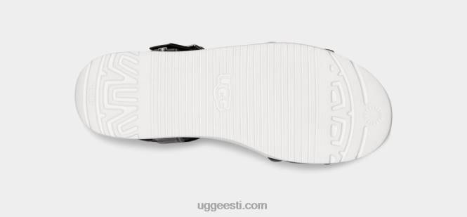 UGG naised zayne pahkluu rihm PHPB2130 must nahk