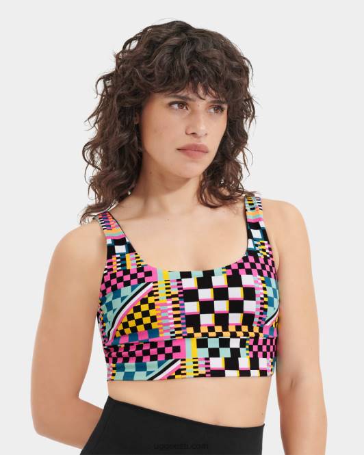 UGG naised zayley bralette PHPB1264 mustad multitšekid