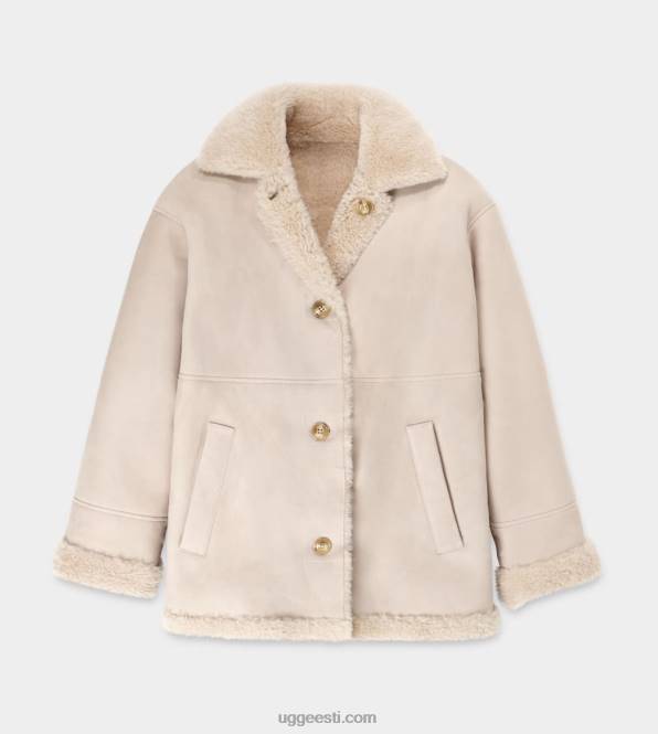 UGG naised faydon ümberpööratav shearling jope PHPB2268 liiv