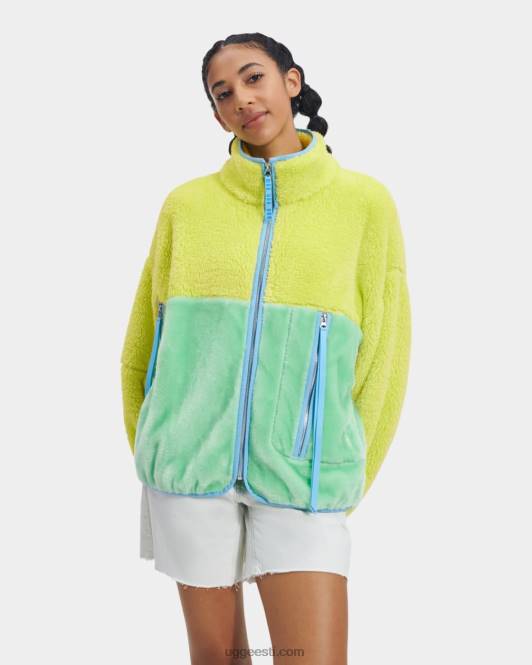 UGG naised marlene sherpa jope ii PHPB2283 elav roheline/muru