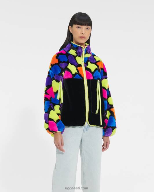 UGG naised marlene sherpa jope multi PHPB181 mustad peotäpid