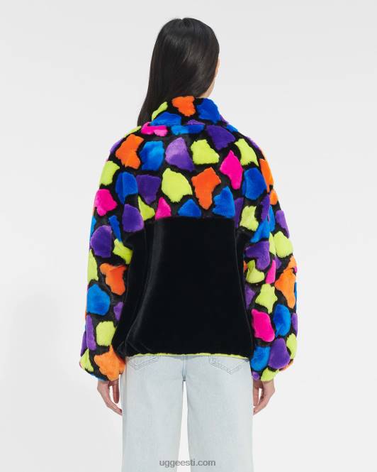 UGG naised marlene sherpa jope multi PHPB181 mustad peotäpid