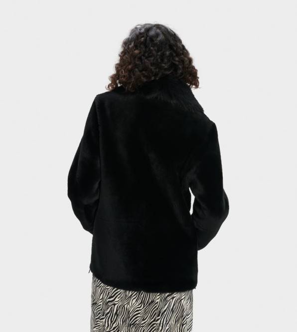 UGG naised nadine lühike shearling jope PHPB185 must