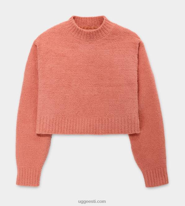 UGG naised heddie mock kaelusega kampsun PHPB1156 kõrbekorall