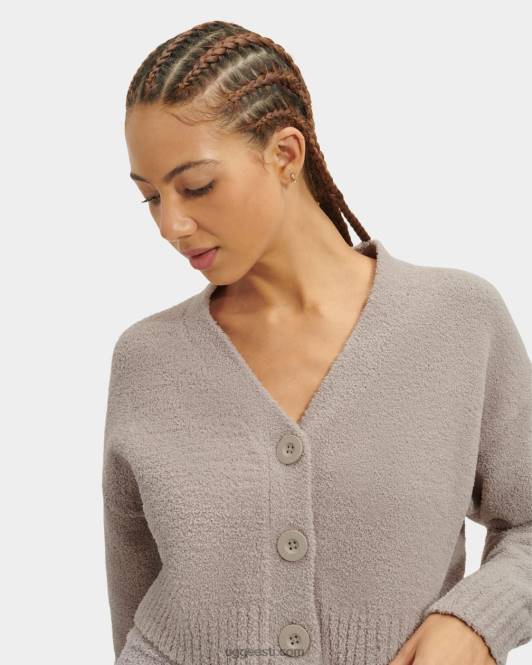 UGG naised nyomi kärbitud kardigan PHPB933 graniit