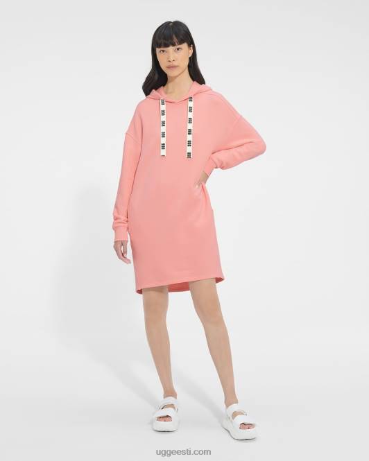 UGG naised aderyn kapuutsiga kleit PHPB1324 roosa opaal