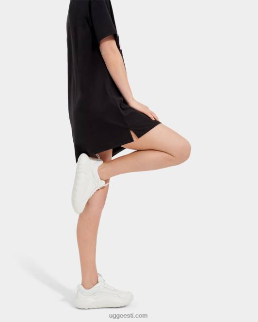 UGG naised alayah logoga triiksärgikleit PHPB2062 must