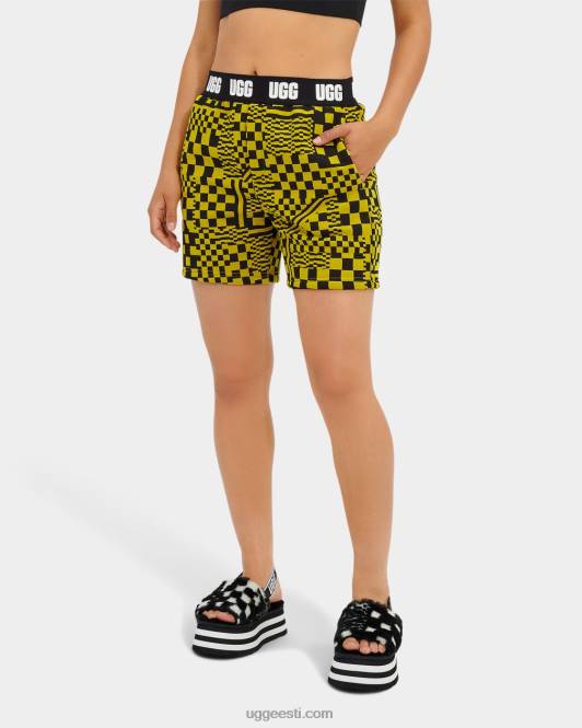 UGG naised chrissy lühikesed tšekid PHPB2219 mõnu/mustad tšekid