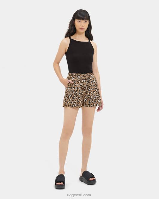 UGG naised enora lühikesed püksid PHPB1113 leopardi muster