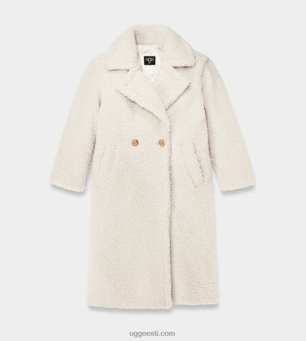 UGG naised gertrude pikk kaisumantel PHPB2074 talvine valge